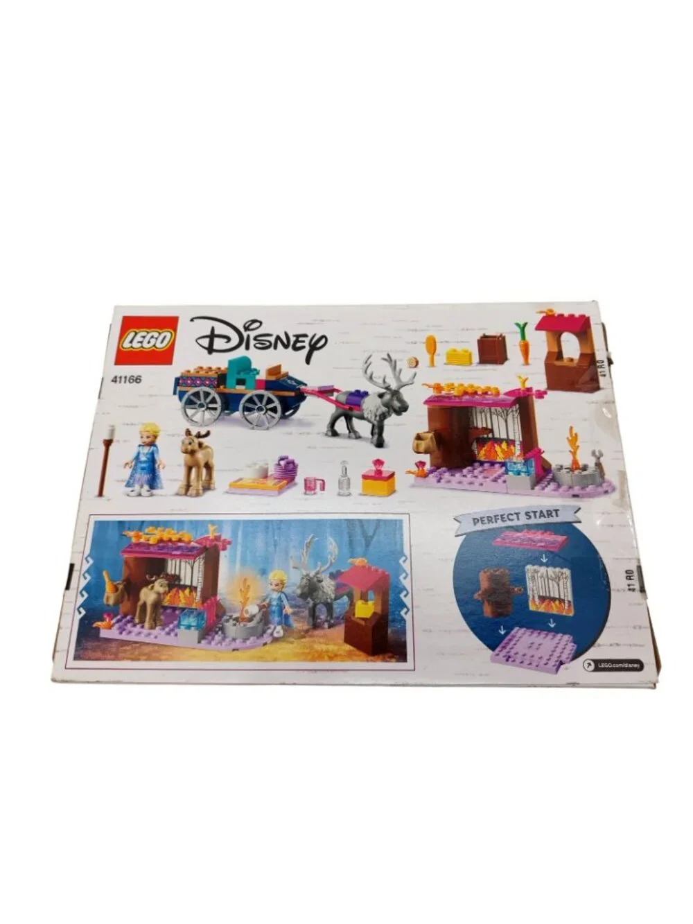 LEGO Disney Frozen 41166 Elsa's Wagon Adventure Incomplete